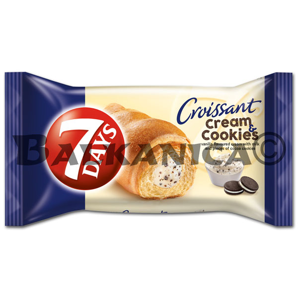 110 G CROISSANT VANILLE MAX COOKIES 7 DAYS