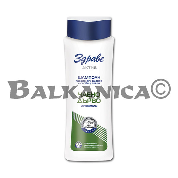 390 ML SHAMPOOING ANTIPELLICULAIRE APAISANT ZDRAVE