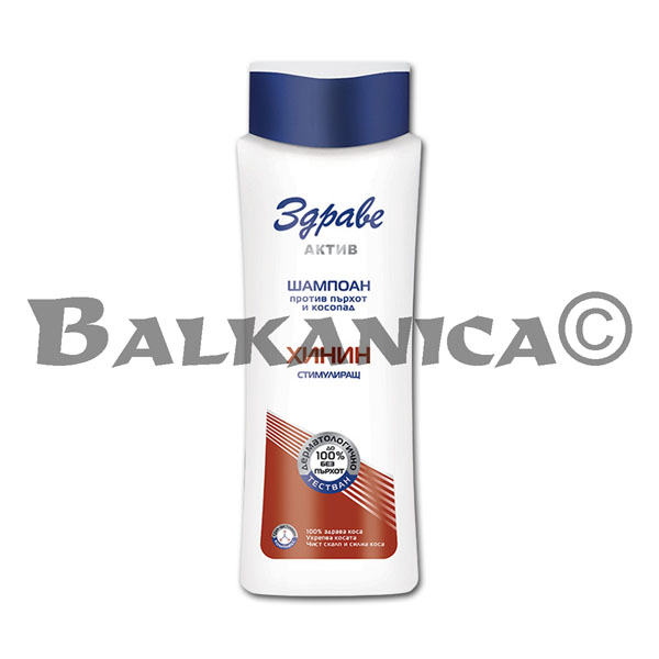 390 ML SHAMPOOING ANTIPELLICULAIRE STIMULANT ZDRAVE