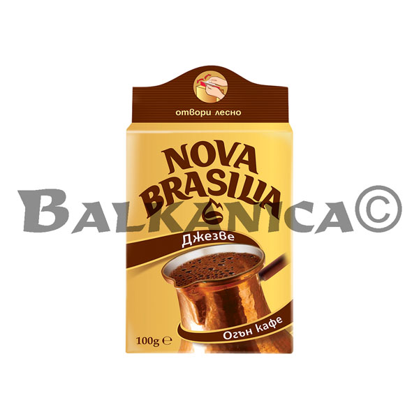 100 G CAFE TURQUE NOVA BRASILIA