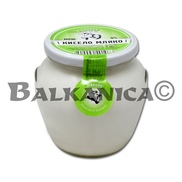 530 G GOAT YOGURT 5% MANOLE 530 G GOAT YOGURT 5% MANOLE