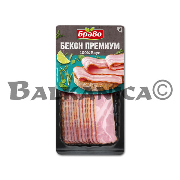 180 G BACON PREMIUM EN TRANCHES BRAVO