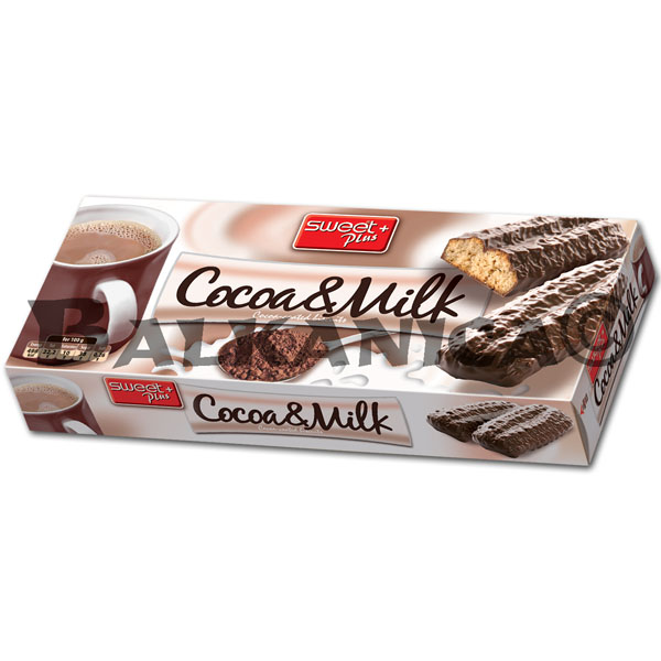 140 G BISCUITS CACAO AND MILK SWEET+