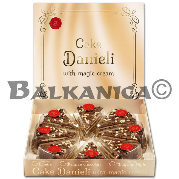 TORTA (8 X 130 G) DEN I NOSHT S BELGIISKI MLECHEN I BYAL SHOKOLAD DANIELI