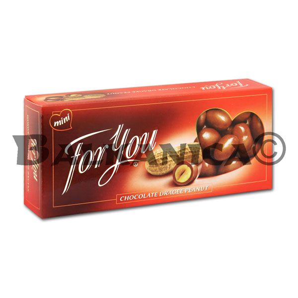 70 G CANDIES CHOCOLATE DRAGEE WITH PEANUTS FOR YOU