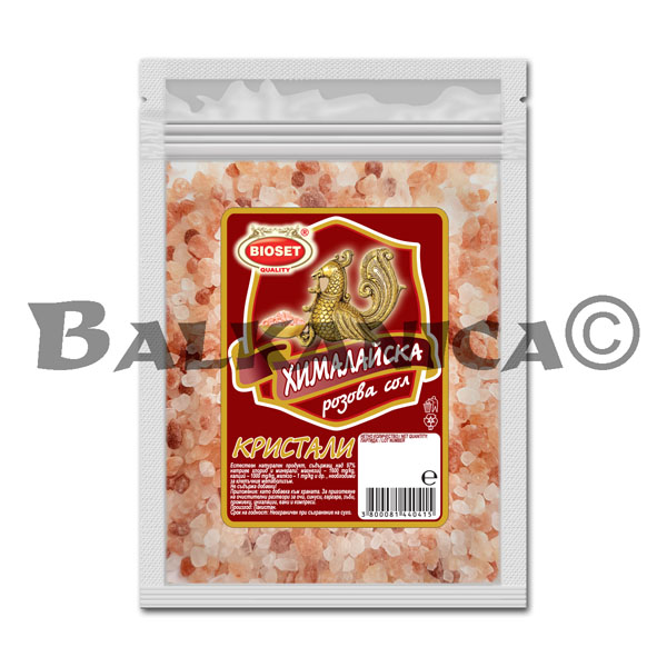 300 G SAL HIMALAYA CRISTAIS BIOSET