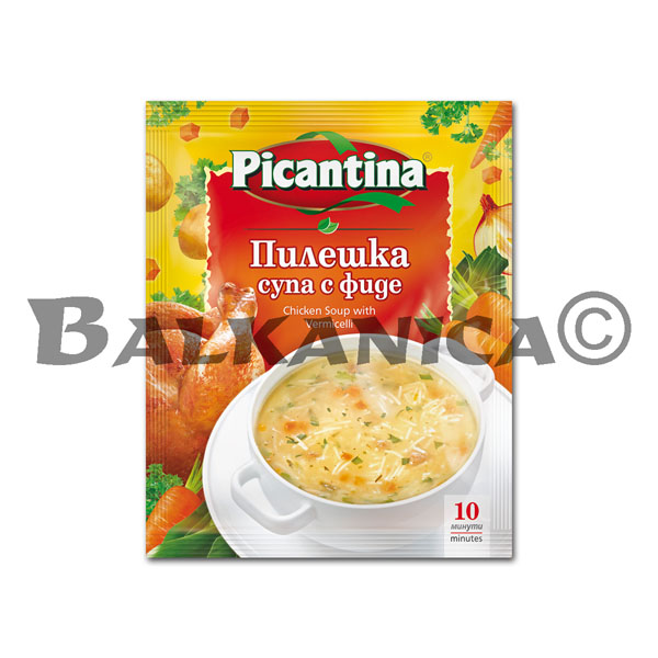 52 G SOUP CHICKEN WITH NOODLES PICANTINA