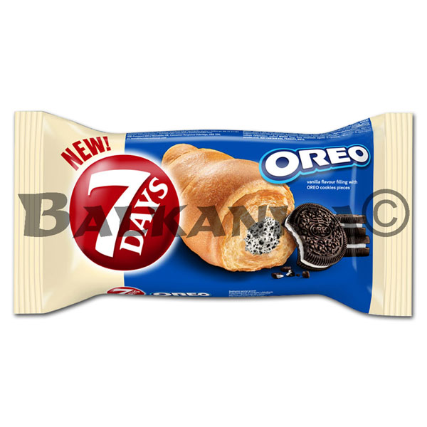 70 G CROISSANT WANILIOWY I CIASTKA OREO 7 DAYS