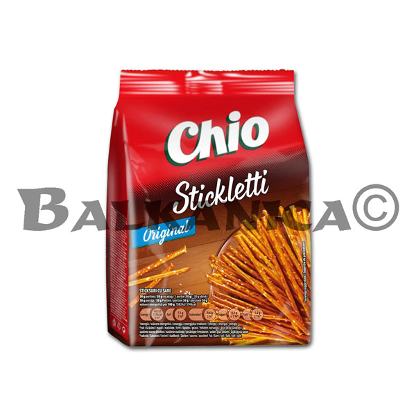 190 G BATONNETS DE BRETZEL SALES STICKLETTI SACHET CHIO