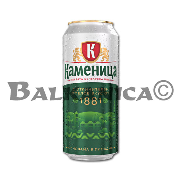 0.5 L BEER LAGER KAMENITZA 4.4%-10.2P