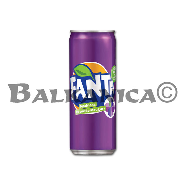 0.33 L FANTA GRAPE MADNESS 0.33 L FANTA GRAPE MADNESS